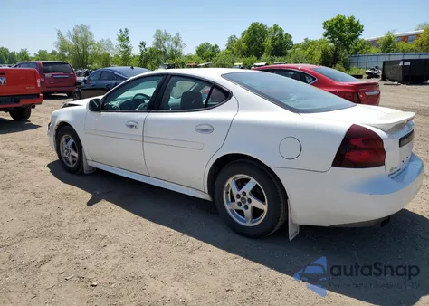 2004 Pontiac Grand Prix Gt2 z USA, uszkodzony, nr VIN 2G2WS522641205417